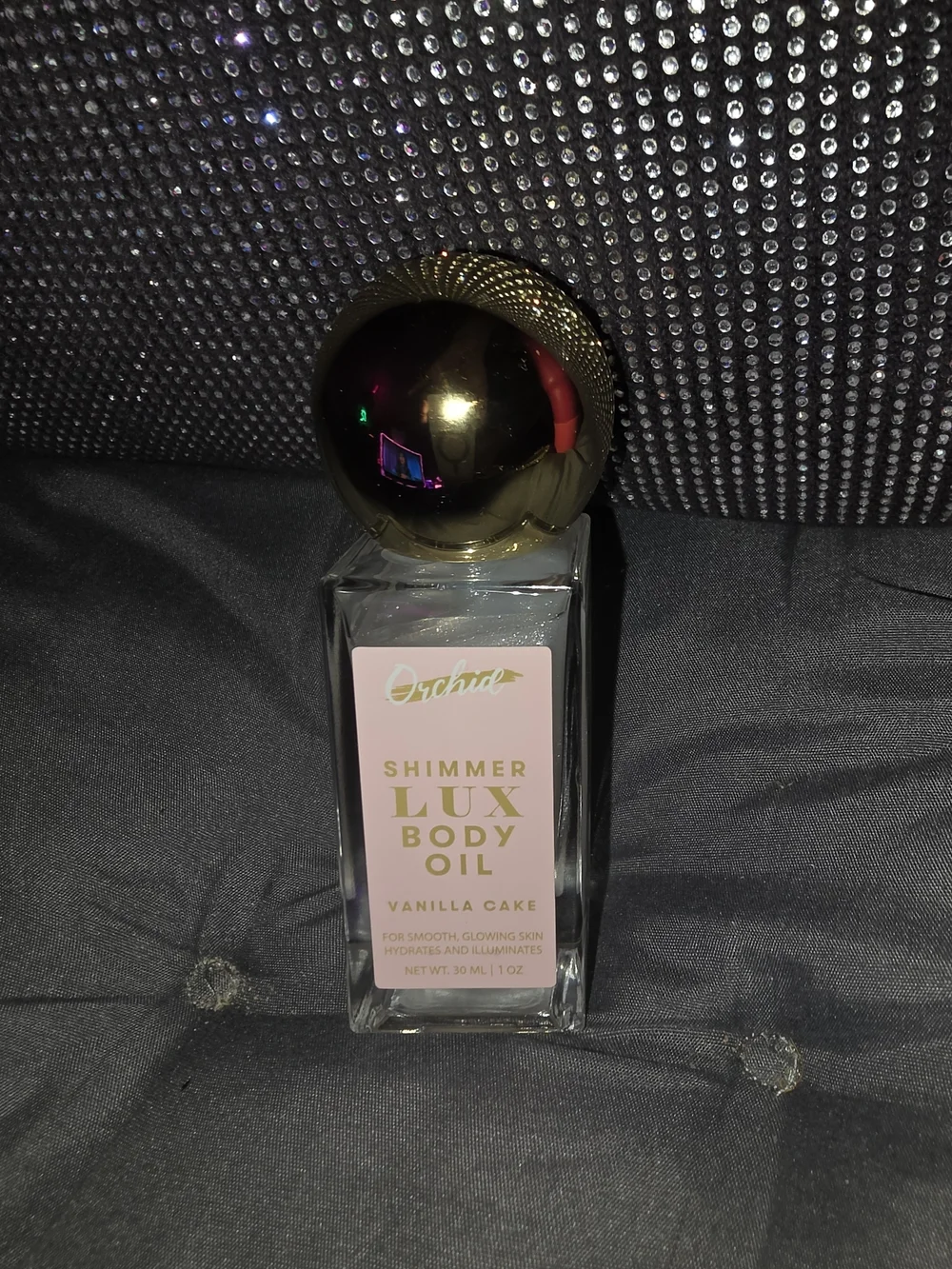 Victoria's Secret Shimmer Lux Body Oil - Pink & Gold Accents